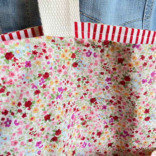 Sac fourre-tout Maya - Coton Jardin fleuri