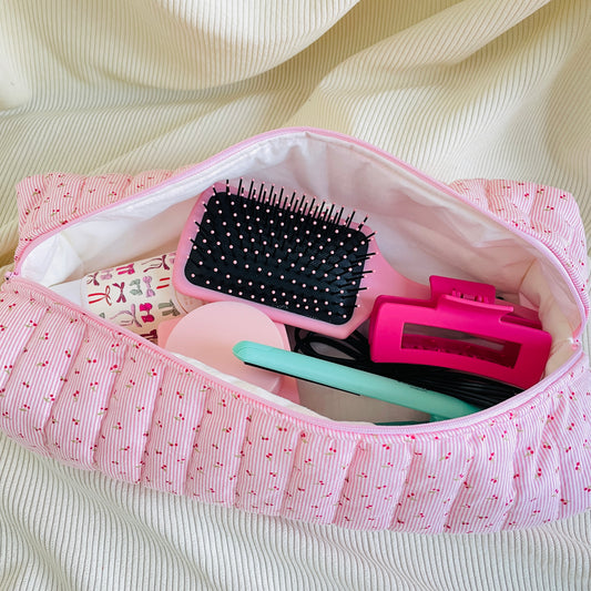 Trousse coiffure - Cerises