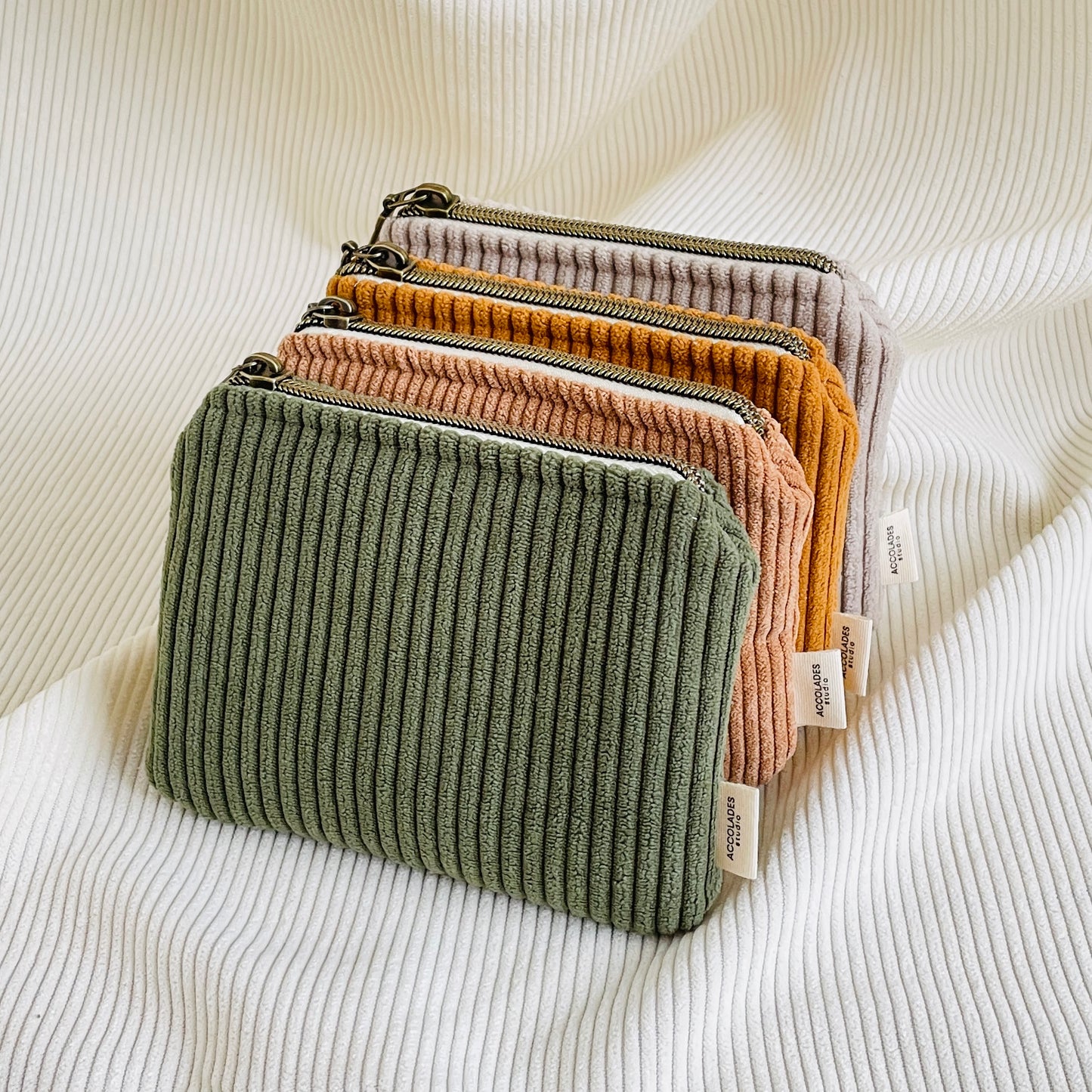 Porte-monnaie Clara - corduroy