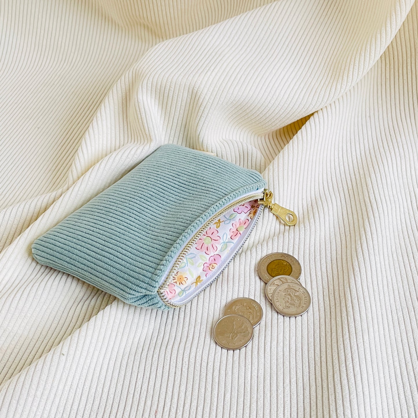 Porte-monnaie Clara - corduroy