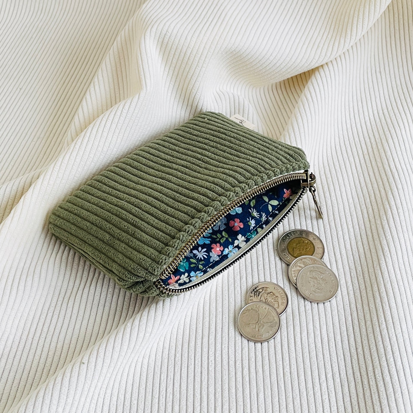 Porte-monnaie Clara - corduroy