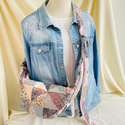 Sac noué - Patchwork printanier