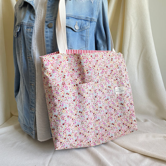Sac fourre-tout Maya - Coton Jardin fleuri