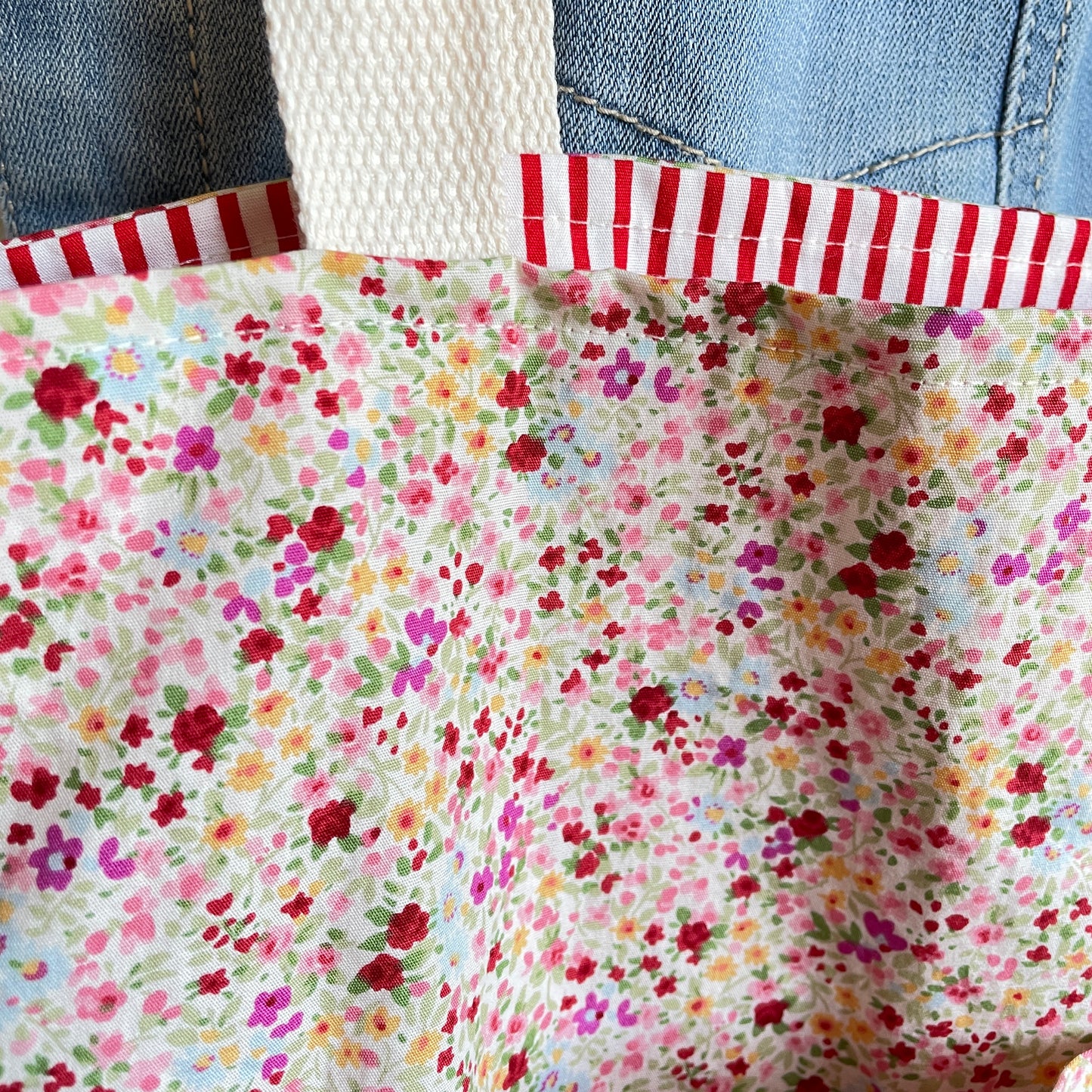 Sac fourre-tout Maya - Coton Jardin fleuri