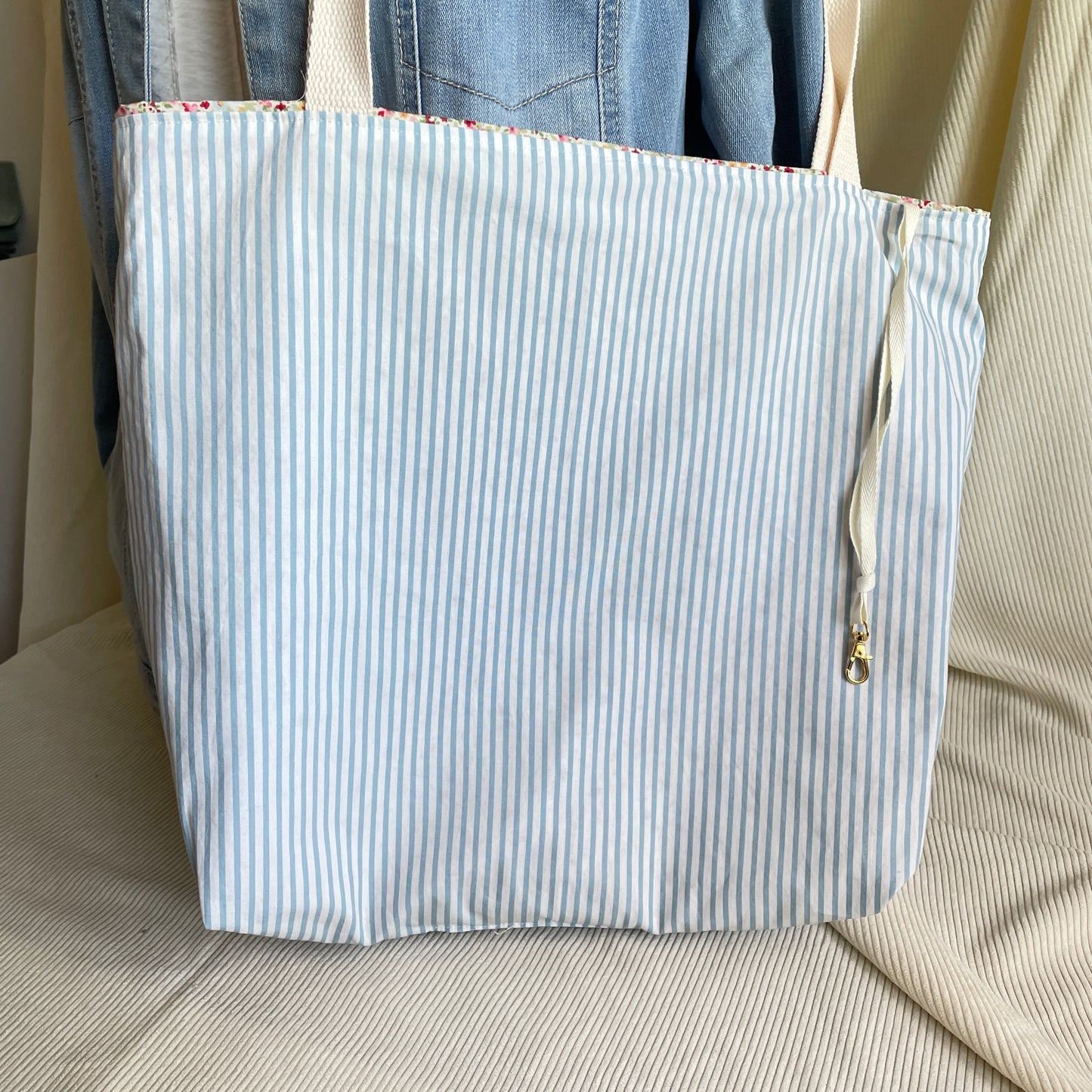 Sac fourre-tout Maya - Coton Jardin fleuri
