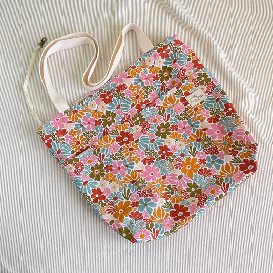 Sac fourre-tout Maya - Coton Begonias